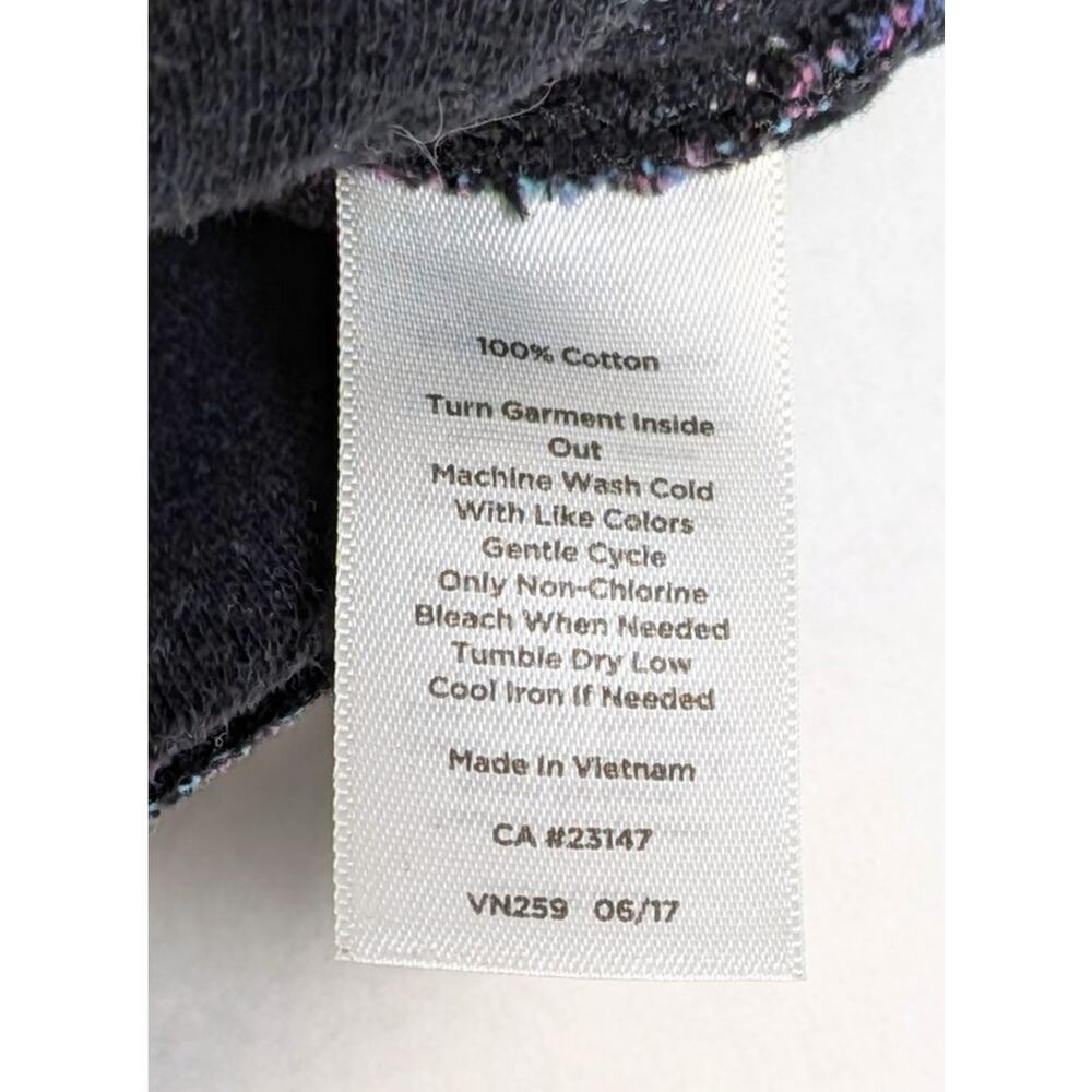 T by Talbots Sweatshirt Sz L Long Sleeve Pullover Cowl Neck Multicolored - Picture 4 of 7